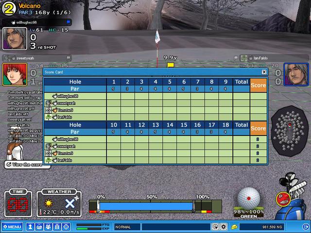 TOMSTER9 QUITS AFTER FIRST HOLE