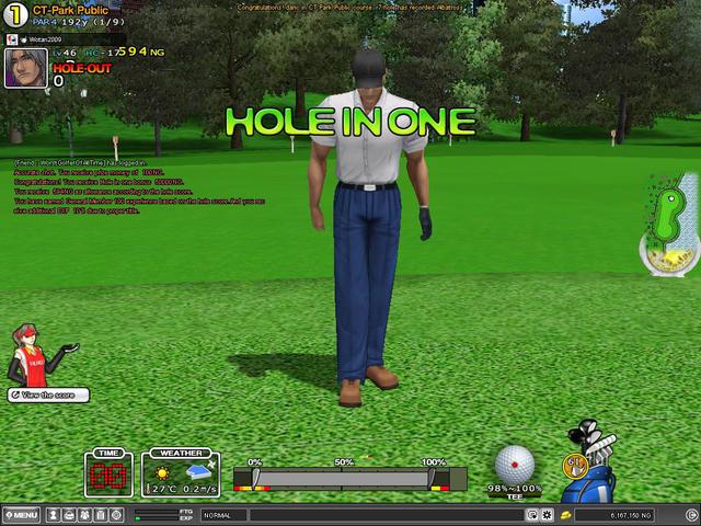 First HIO 1st Time on Course