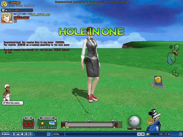 woot HIO on hole 9 cads