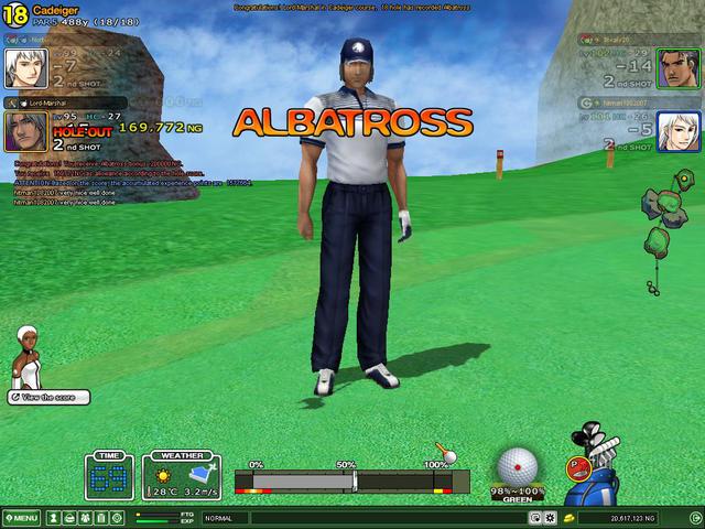 Albatross Cad Mastery Hole 18