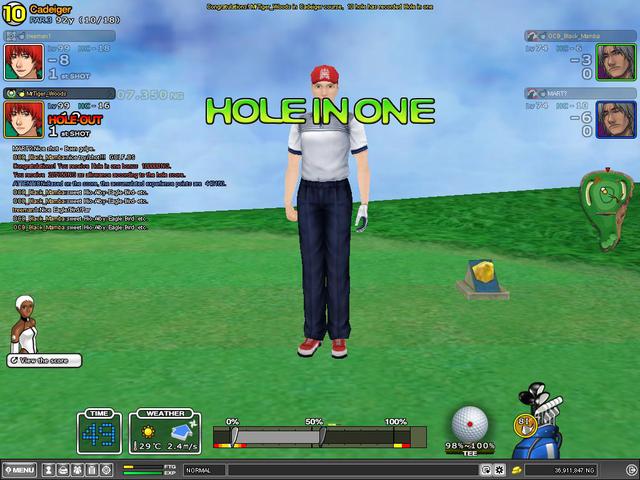 2nd Mastery Hio on Cad hole 10 Today