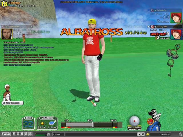 Wahoo! 14.5 Putt Greed Edge Albi on Cad 18