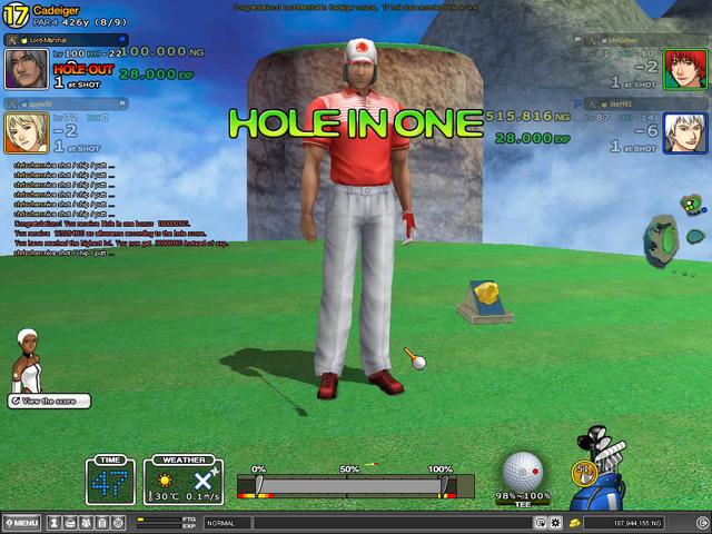 Cad Hole 17 Hole in One !!!