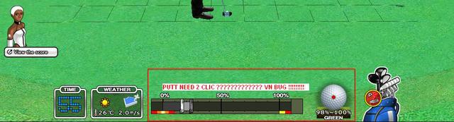 very nice bug on putt