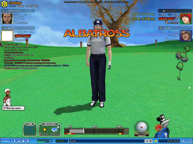 alby hole 18 mastery