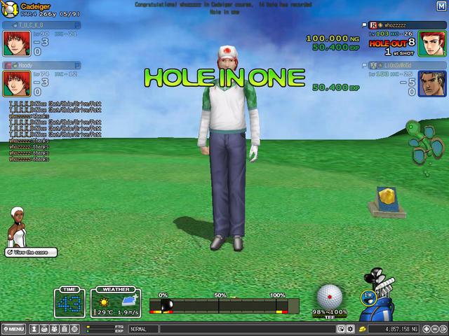 whozzzzz with a nice HIO on the 14th cads during Halloween