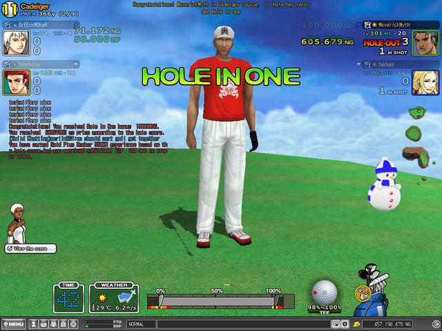 HIO on hole 11