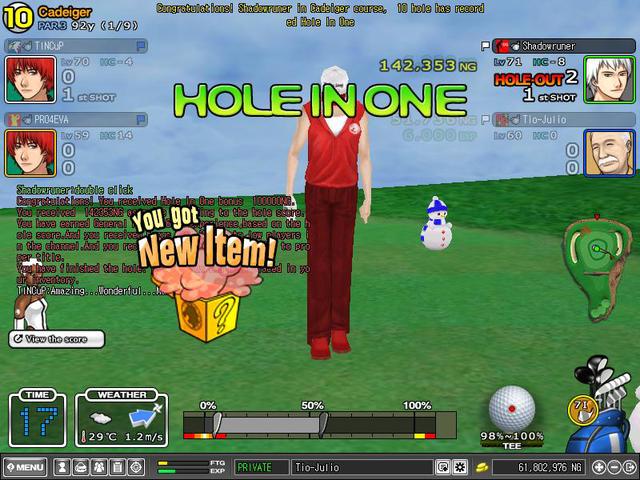 Watch the BAR!  Missed HIO!