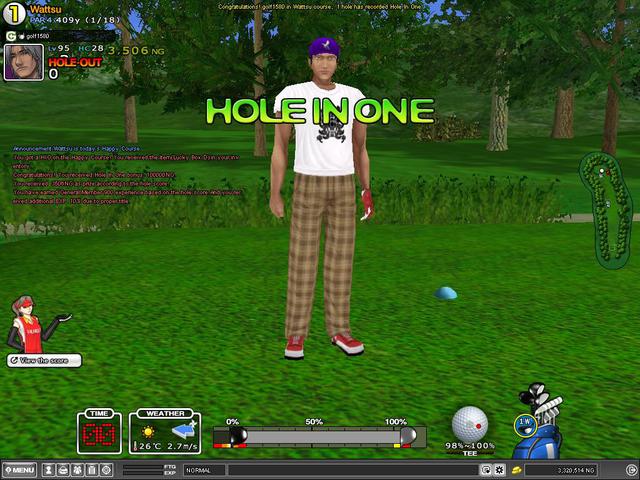 hio # 67 - hole 1 wattsu