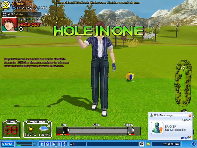HIO on Alfheim Hole 2 Par 4