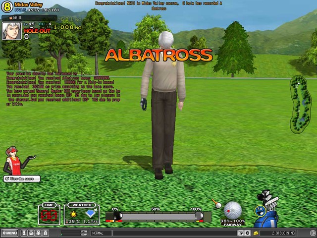 Albatross on Midas 8