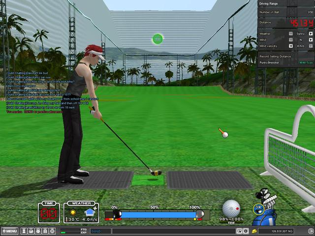 CAN WE ALL SAY HACKER ON RECORD DISTANCE IN DRIVING RANGE