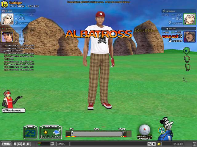 Mastery Albatross - hole 15 cad