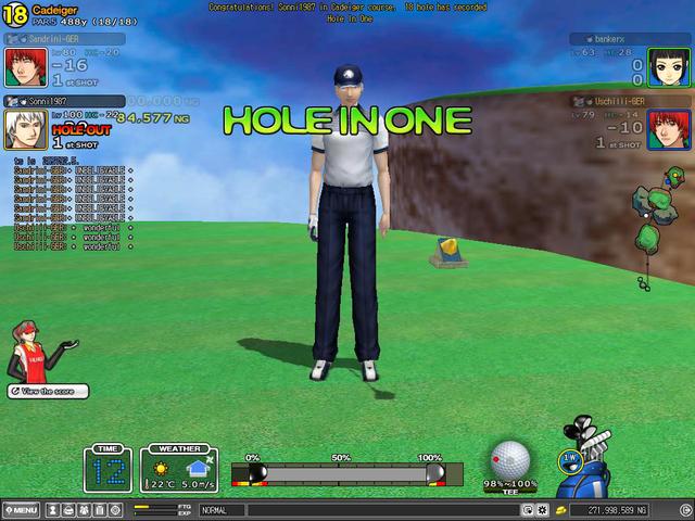 Cadeiger Hole 18 Mastery Hole In One