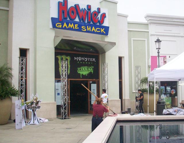 Howie`s game shack.. GNGWC 2010