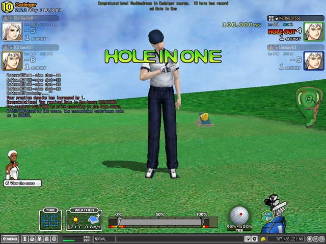 Hio on Mastery Hole 10 xD