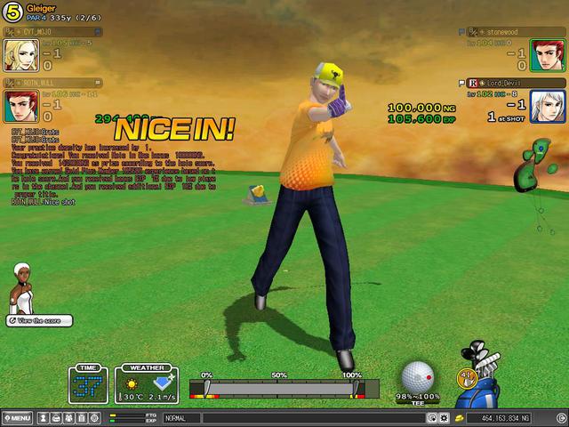 HIO in HOLE 5 TO GLEIGER...