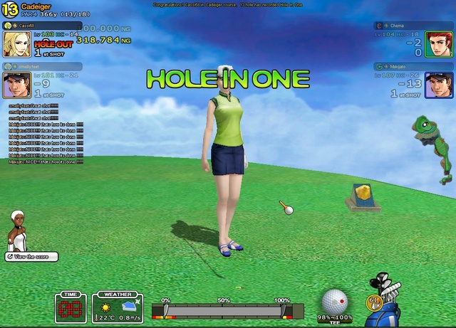 HIO cads hole 13