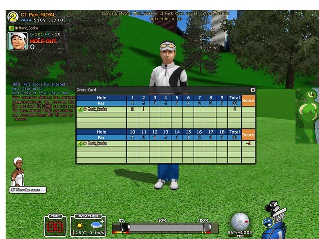 HIO HOLE 2 ROYAL, GET IN!