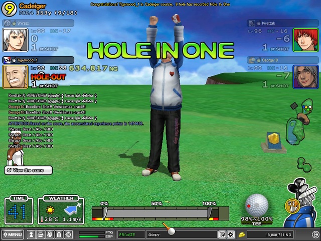 Mastery HIO 9th HOLE GRATZ