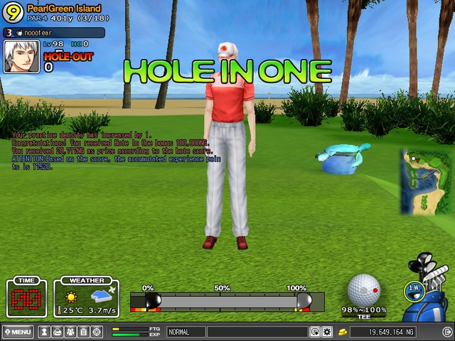 HIO PGI hole 9 Mastery Mode