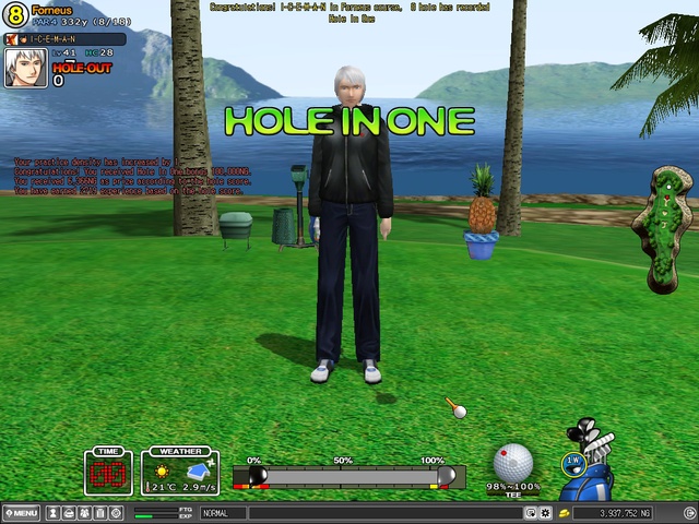 lvl 41  HIO Forn Hole 8  PAR 4