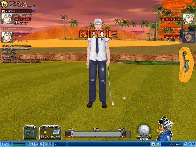 Bird - hole 15 Rufus