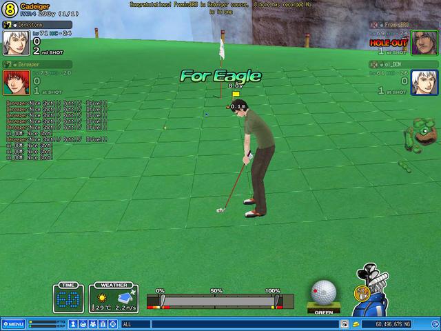 HIO at Cad  Hole 8