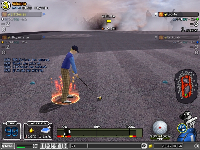 Volcano Course - I played it   :)