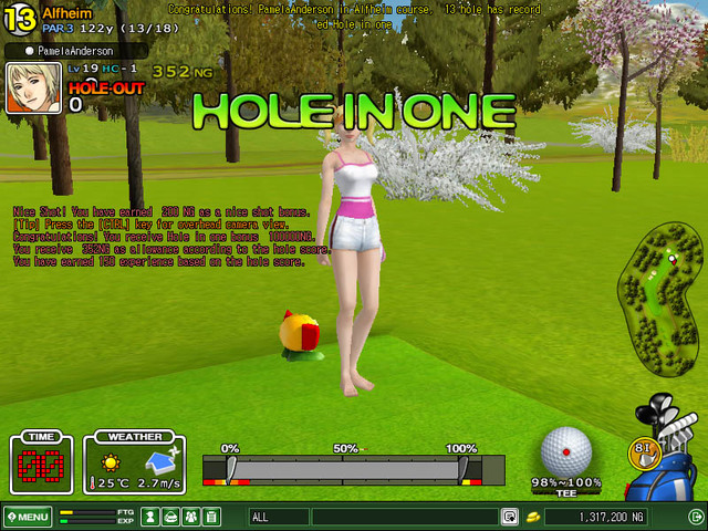 Even PamelaAnderson can do a HIO!!!