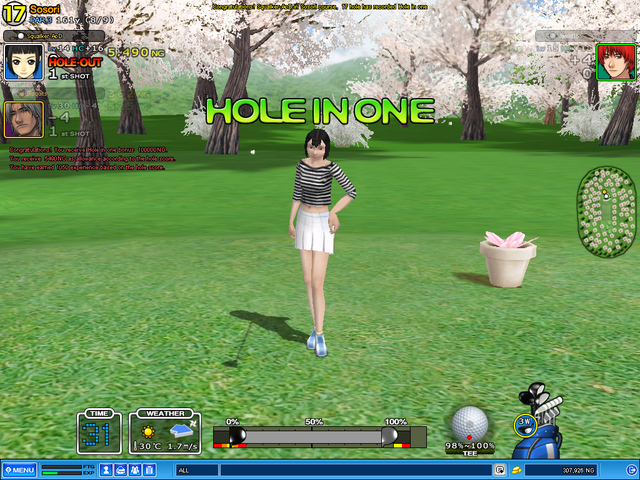 YAY my first Hole in One