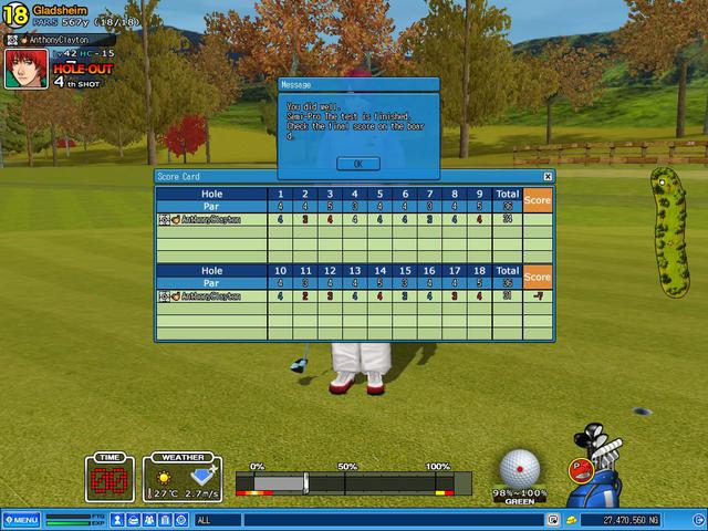 Passed the semi test !!