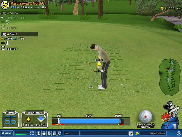 How long is that putt?