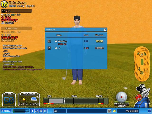 ._/ Will not pay up in skins match