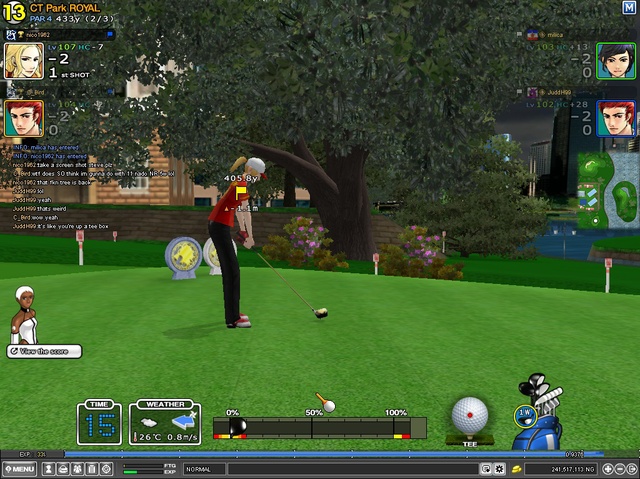 Stupid Tree is back on hole 13 CT Royal