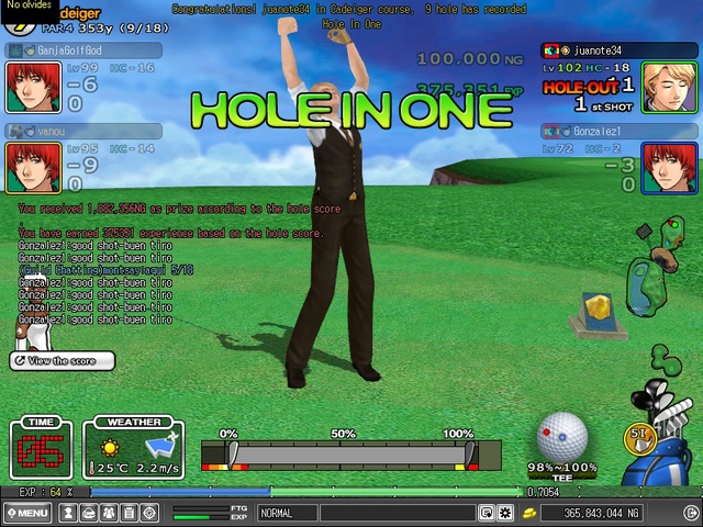 hio hole 9 cade in mastery