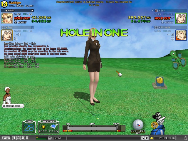 Hio on hole 14 cad :)