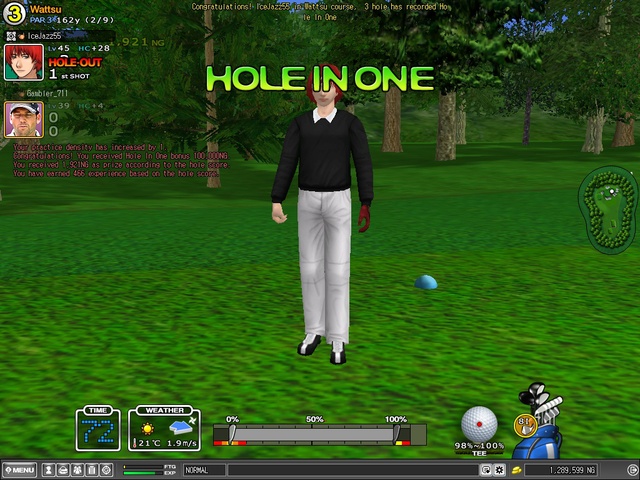 My First Hole In One Ever at Watts