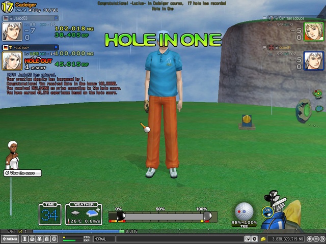 Hio Cad Hole17 at Rain^^