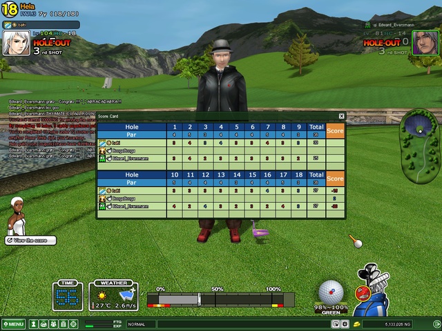 My Best Round Hela Ever : -20