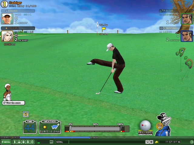 kung fu or ballet golf   lmao