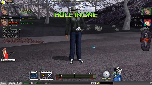 Hio Craigybaby on volcano