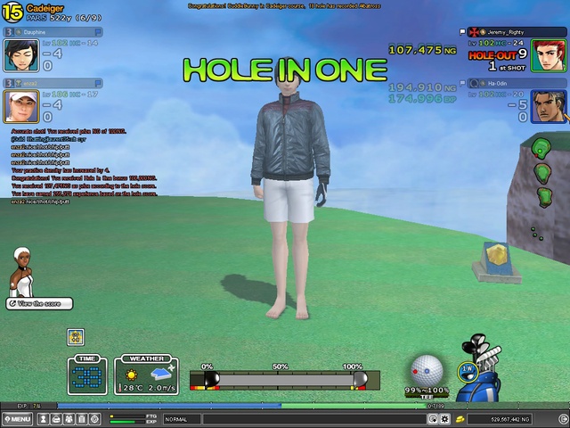 HIO on cads hole 15! 