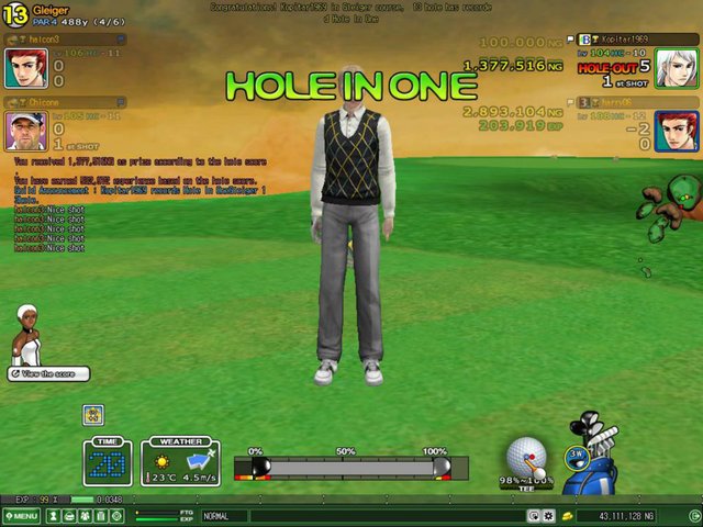 HIO Gleiger hole 13