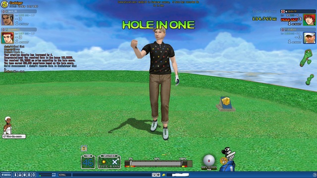 Cads Mastery HIO on hole 5!