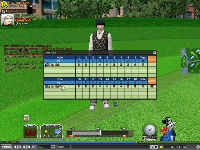 -12 on CTPR with HIO on 3rd ;))