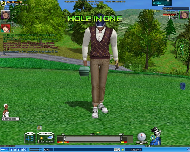 Hole in one