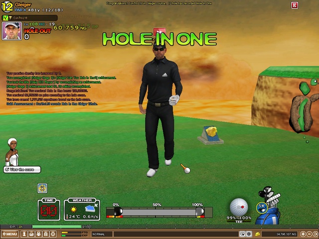 Mastery Gleiger 12 Hole in One