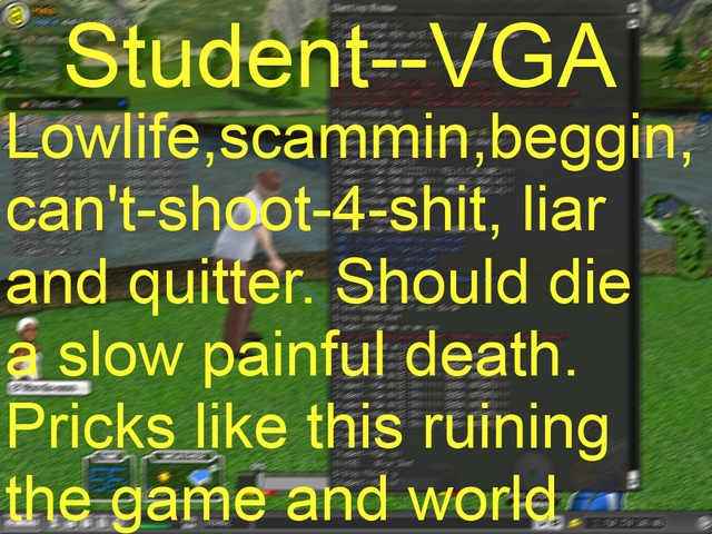 Student--VGA... giving students, noobs and Hiispanics bad name