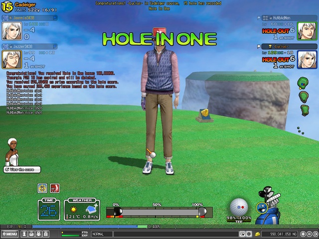Another Hio on Cads Hole 15 :)